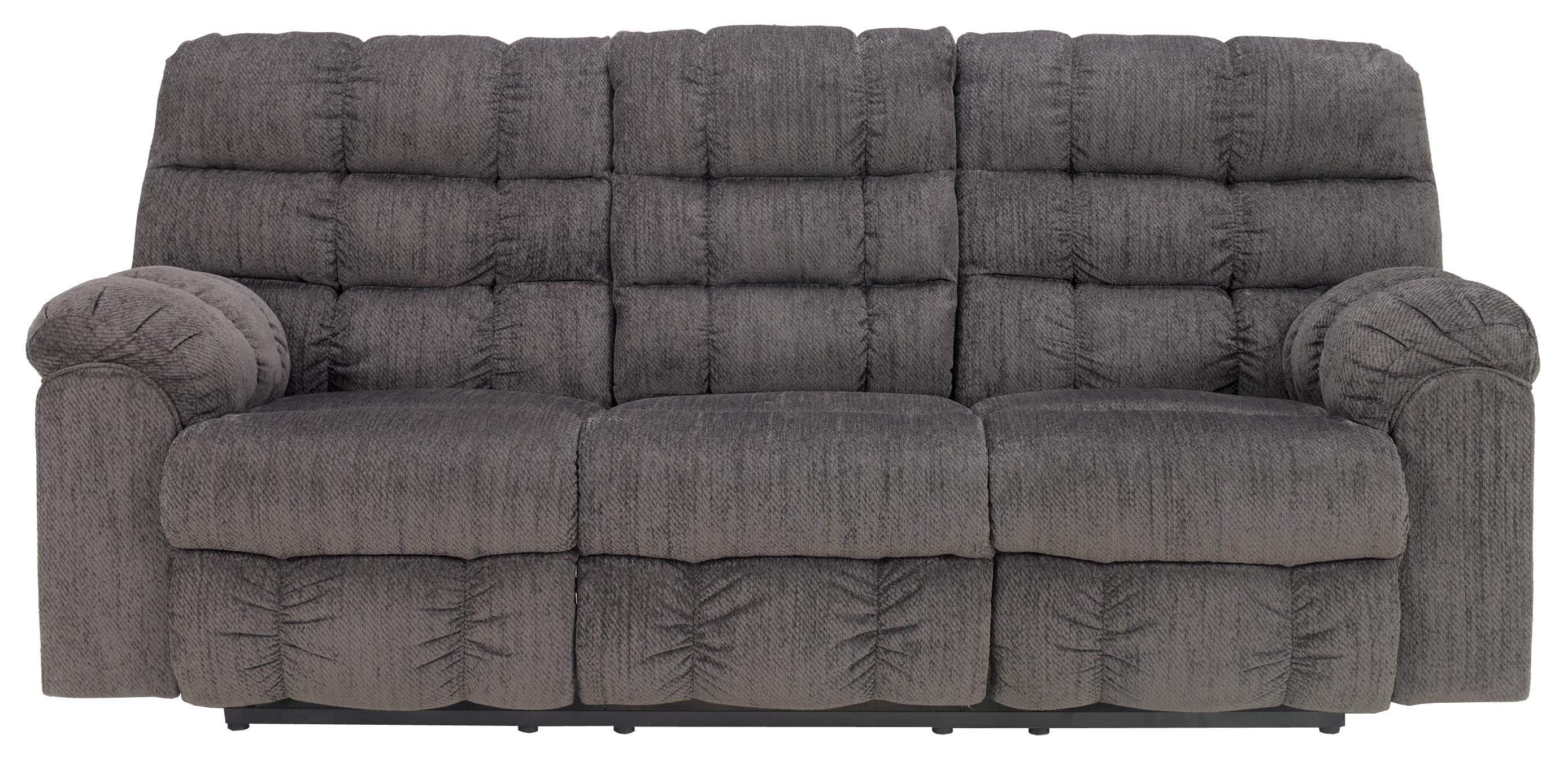 Reclining Sofa with Drop Down Table